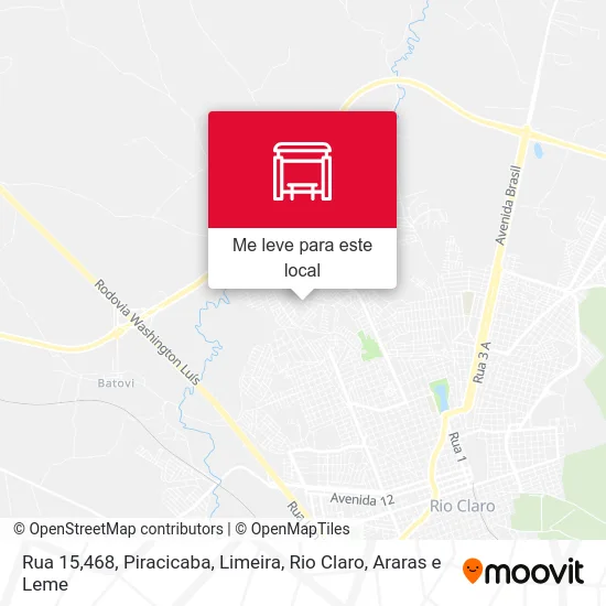 Rua 15,468 mapa
