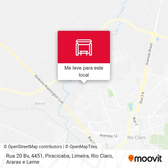 Rua 20 Bv, 4451 mapa