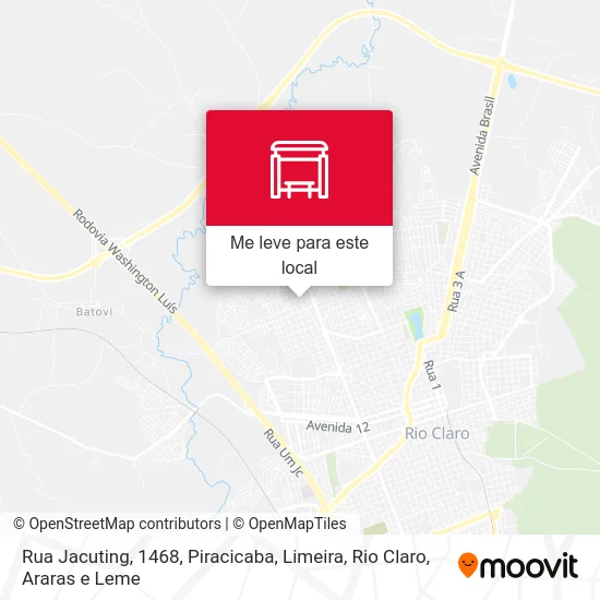 Rua Jacuting, 1468 mapa