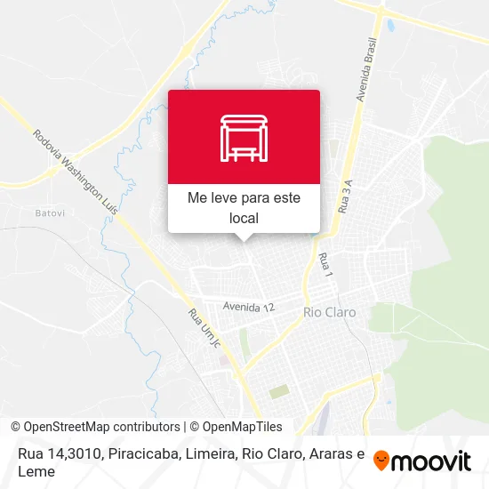 Rua 14,3010 mapa