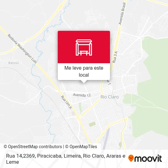 Rua 14,2369 mapa