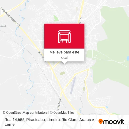Rua 14,655 mapa