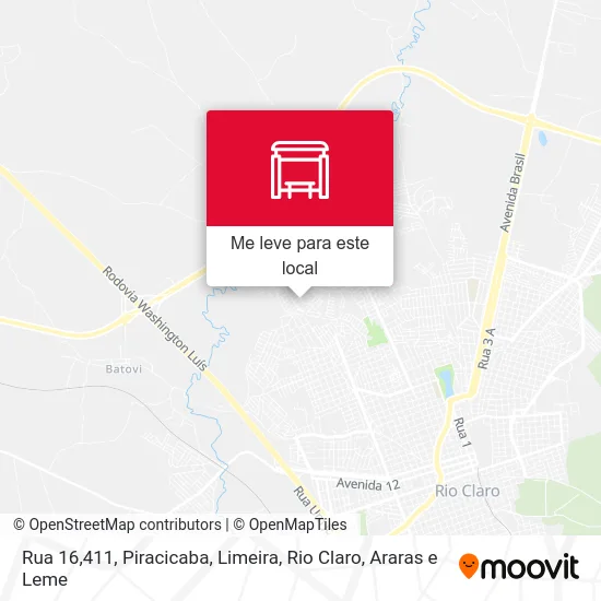 Rua 16,411 mapa