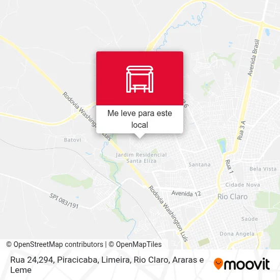 Rua 24,294 mapa