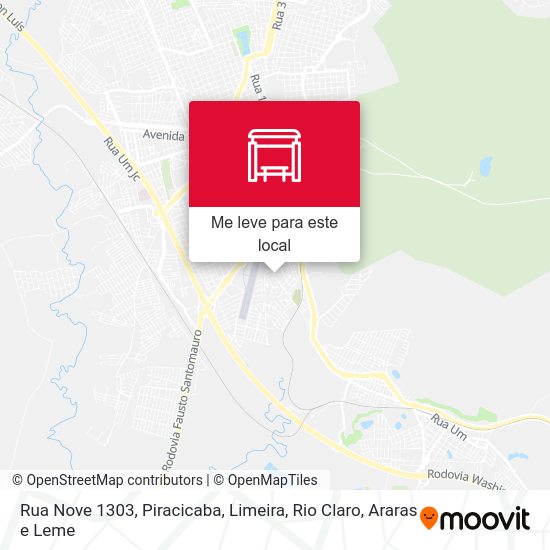 Rua Nove 1303 mapa