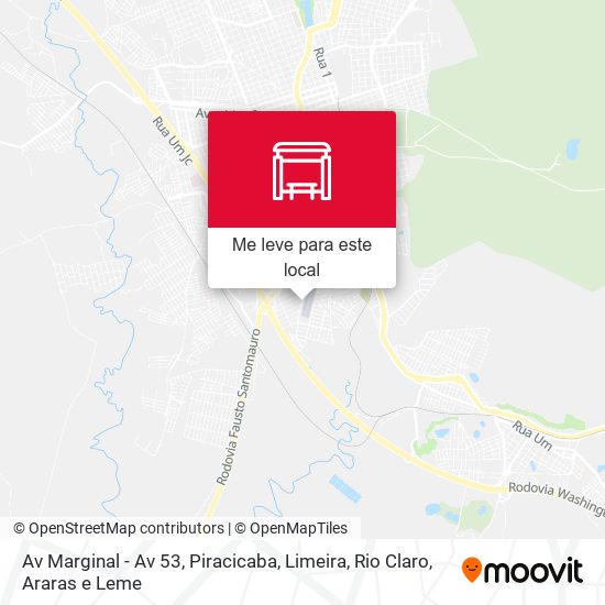 Av Marginal - Av 53 mapa