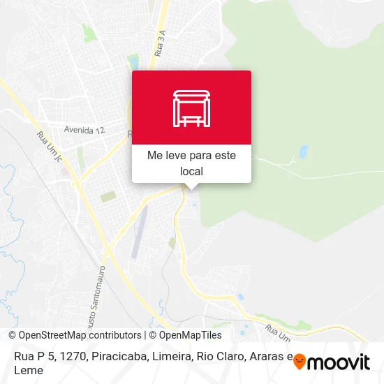 Rua P 5, 1270 mapa