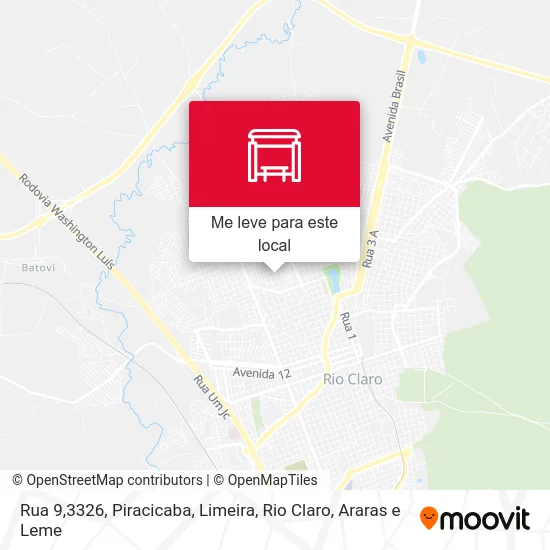 Rua 9,3326 mapa