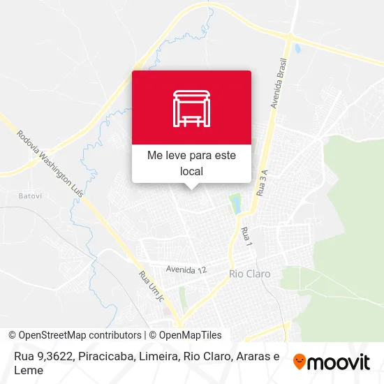 Rua 9,3622 mapa