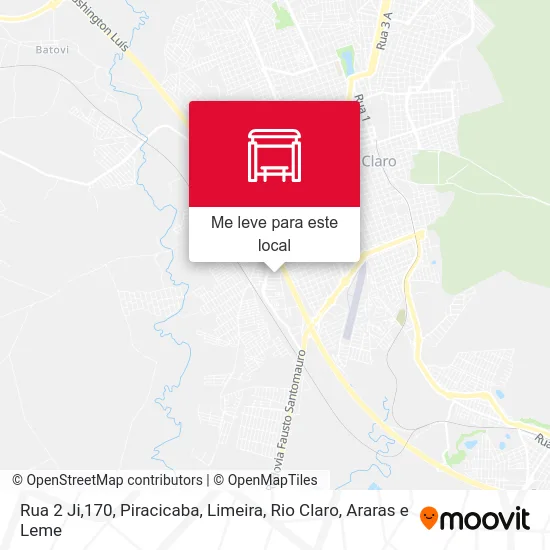 Rua 2 Ji,170 mapa
