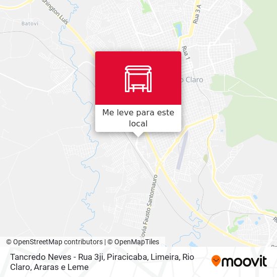 Tancredo Neves - Rua 3ji mapa