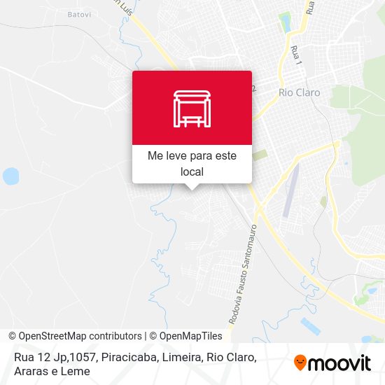 Rua 12 Jp,1057 mapa