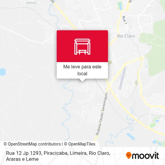 Rua 12 Jp 1293 mapa