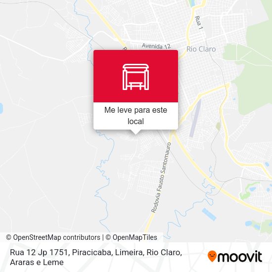 Rua 12 Jp 1751 mapa