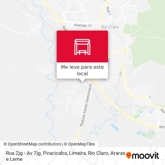 Rua 2jg - Av 7jg mapa