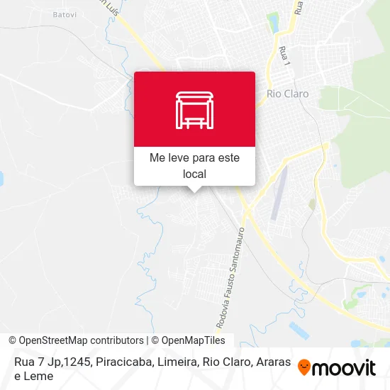 Rua 7 Jp,1245 mapa
