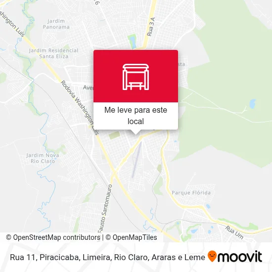 Rua 11 mapa