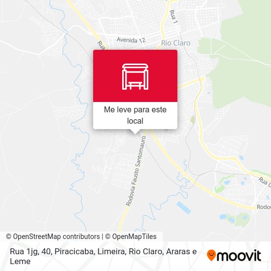 Rua 1jg, 40 mapa