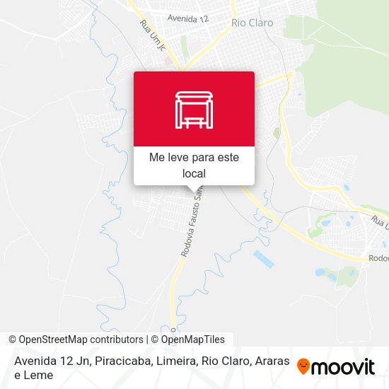 Avenida 12 Jn mapa