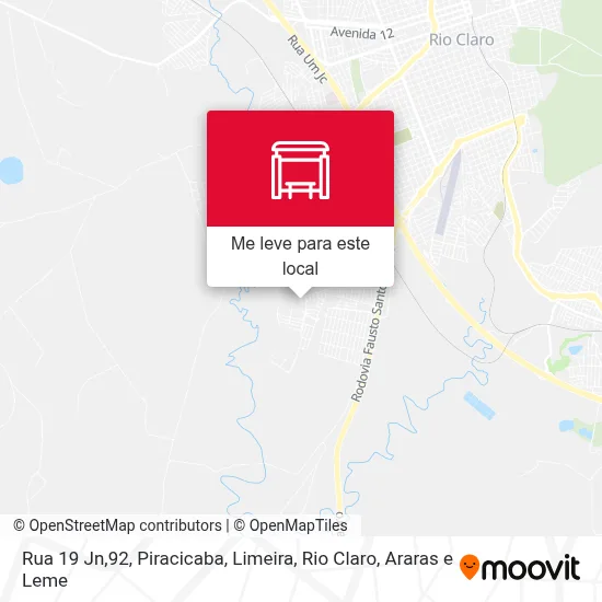 Rua 19 Jn,92 mapa