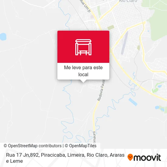 Rua 17 Jn,892 mapa