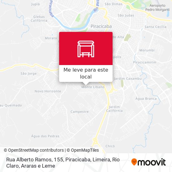 Rua Alberto Ramos, 155 mapa