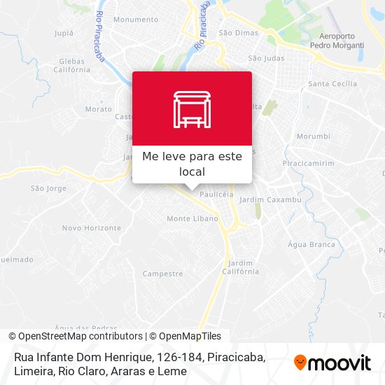 Rua Infante Dom Henrique, 126-184 mapa