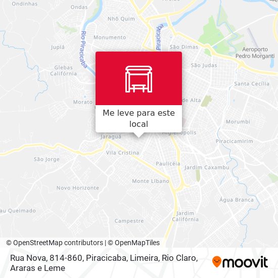 Rua Nova, 814-860 mapa