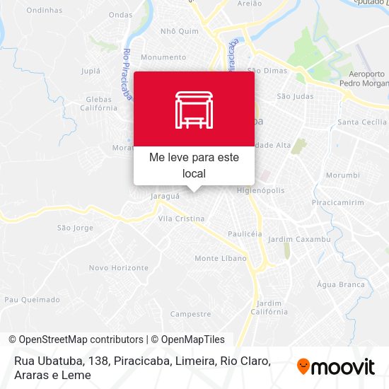 Rua Ubatuba, 138 mapa