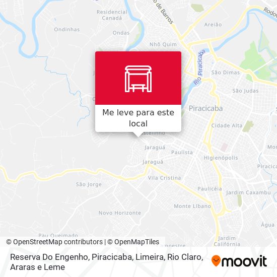 Reserva Do Engenho mapa