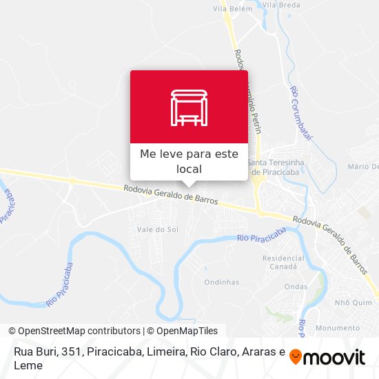 Rua Buri, 351 mapa