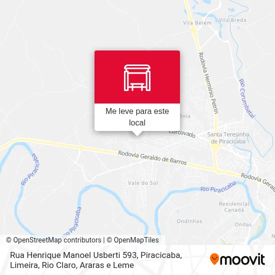 Rua Henrique Manoel Usberti 593 mapa