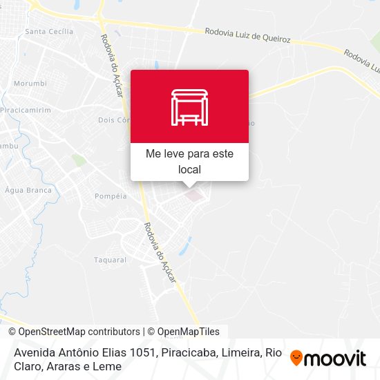 Avenida Antônio Elias 1051 mapa