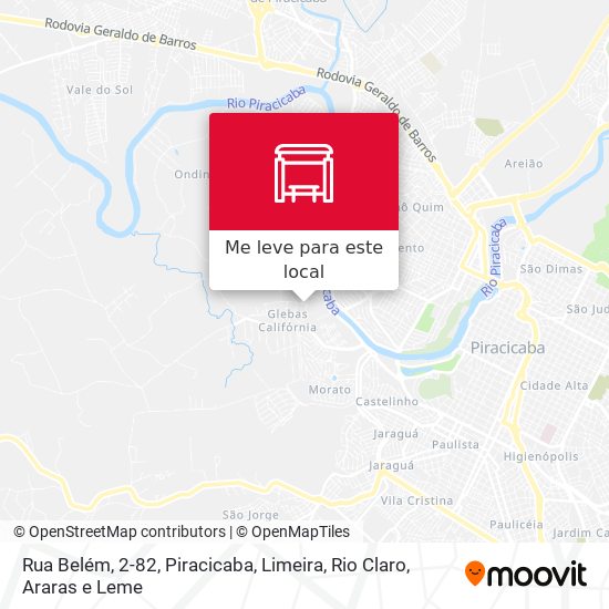 Rua Belém, 2-82 mapa