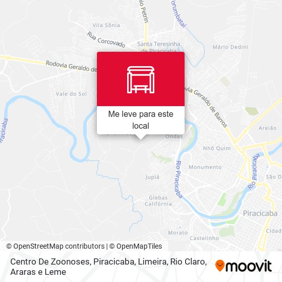 Centro De Zoonoses mapa