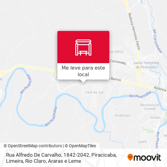 Rua Alfredo De Carvalho, 1842-2042 mapa