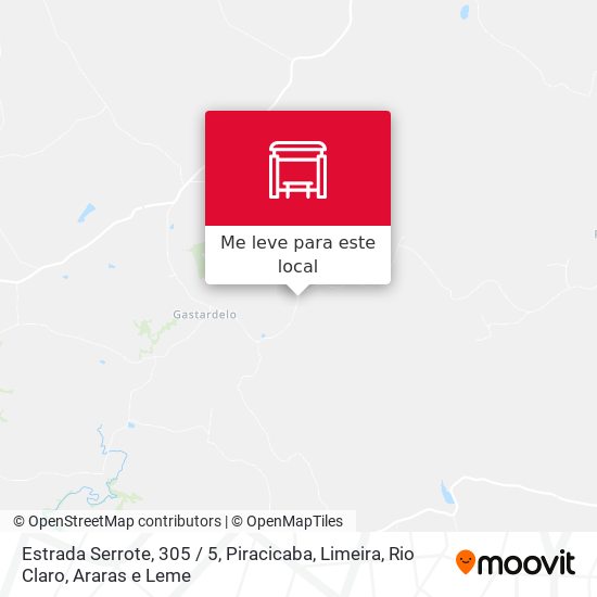 Estrada Serrote, 305 / 5 mapa