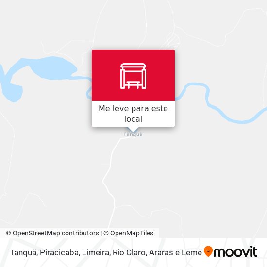 Tanquã mapa