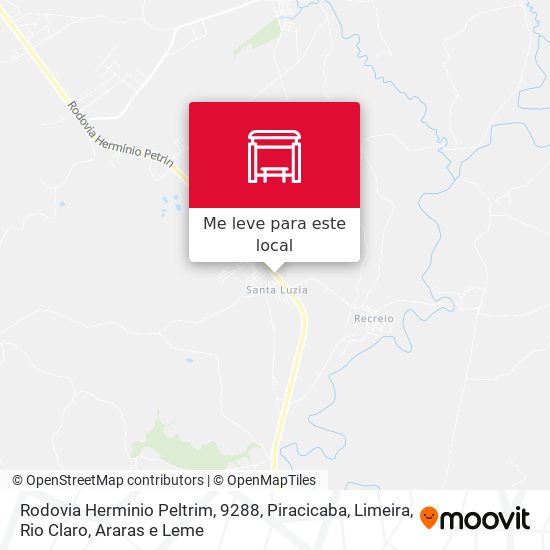 Rodovia Herminio Peltrim, 9288 mapa