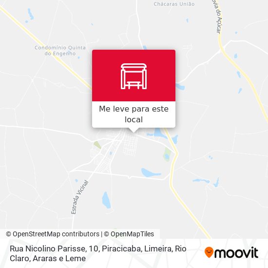 Rua Nicolino Parisse, 10 mapa