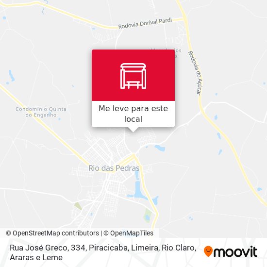 Rua José Greco, 334 mapa