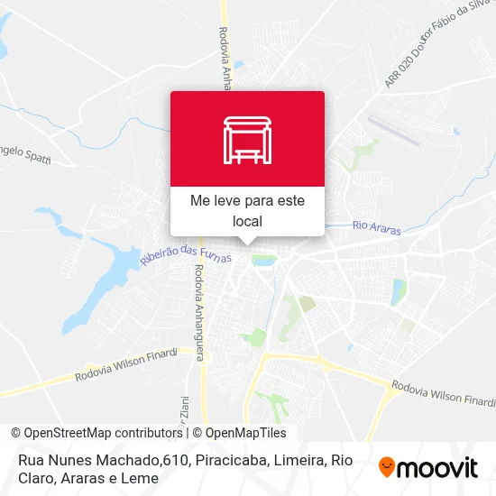 Rua Nunes Machado,610 mapa