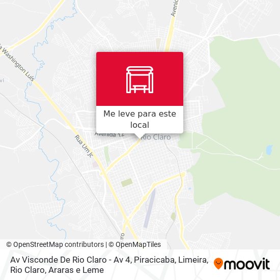 Av Visconde De Rio Claro - Av 4 mapa