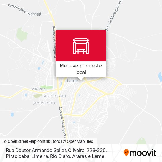 Rua Doutor Armando Salles Oliveira, 228-330 mapa