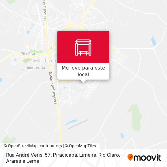 Rua André Veris, 57 mapa
