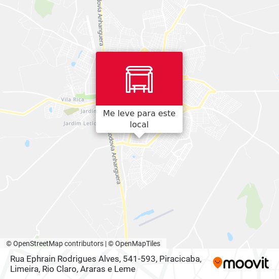 Rua Ephrain Rodrigues Alves, 541-593 mapa