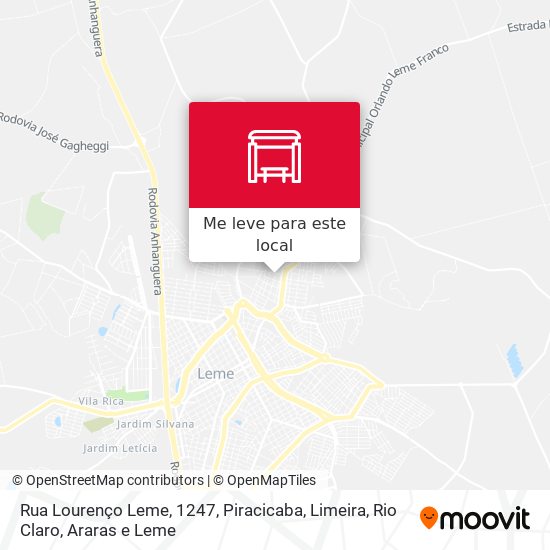 Rua Lourenço Leme, 1247 mapa