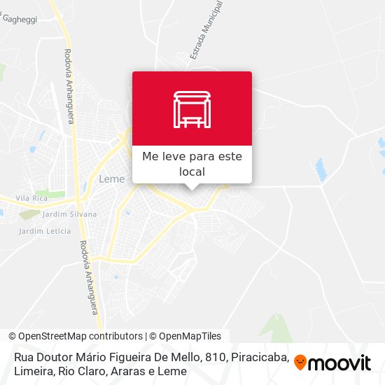 Rua Doutor Mário Figueira De Mello, 810 mapa