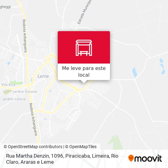Rua Martha Denzin, 1096 mapa