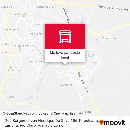 Rua Sargento Ivan Henrique Da Silva 106 mapa